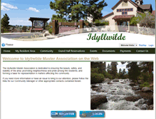 Tablet Screenshot of idyllwilde.com